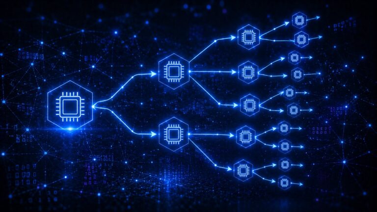 Ai agents make requests to other AI agents and so on, within your network.