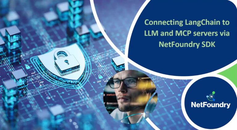 Securing LangChain Agents with Zero Trust: Connecting to MCP Servers and LLMs over NetFoundry